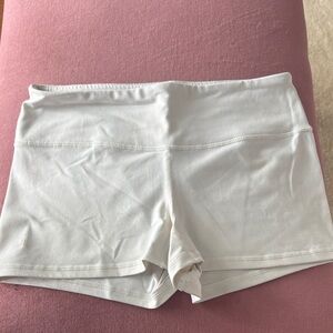 REDLINE Bootie/Crossfit/Fitness Shorts White